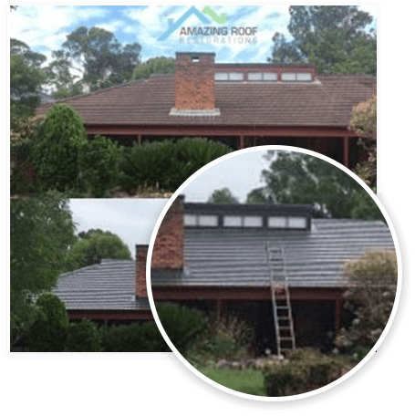 Roof Painting, Amazing Roof Restoration