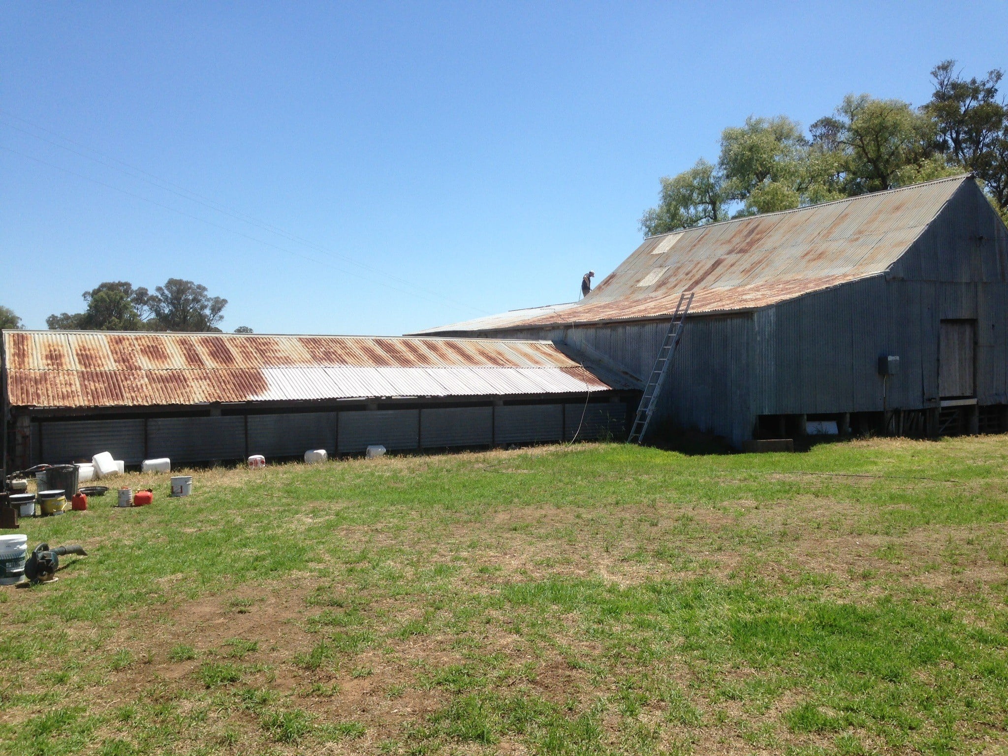Rural Roof Painting, Amazing Roof Restoration