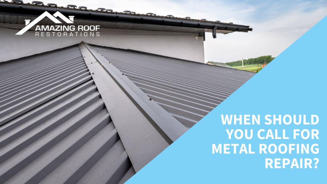 Metal Roofs: Installation, Repair and Restoration - roofs When should you call for metal roofing repair?
