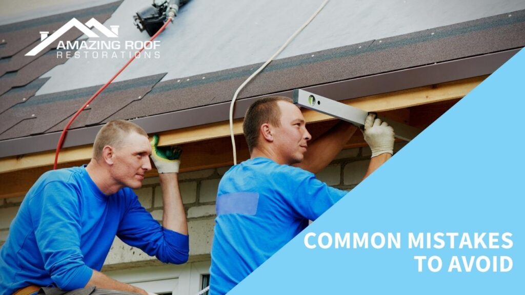 Common mistakes to avoid